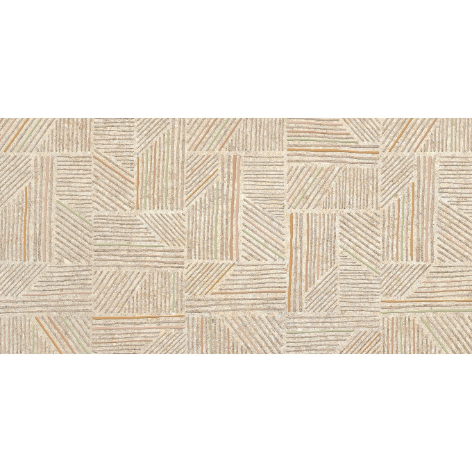 Керамогранит VITRA STONE-X R10A Ректификат Декор Этнический Микс Теплая Гамма Матовый 30x60 K949802R0001VTE0